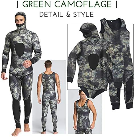 SALVIMAR フード付きウェットスーツ カモフラージュ スピアマン.com